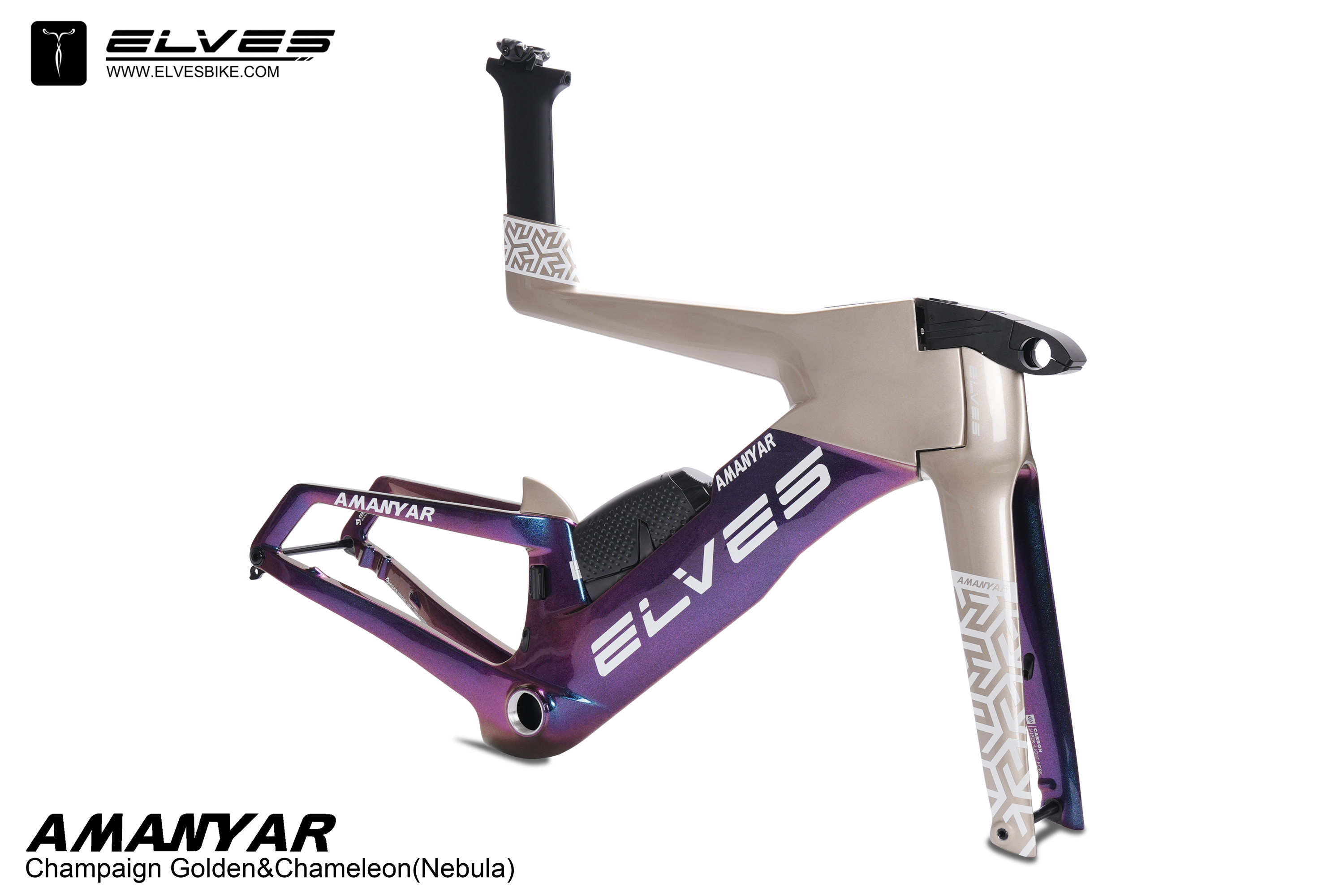 Elves Amanyar 1.0 Carbon Triathlon Frameset