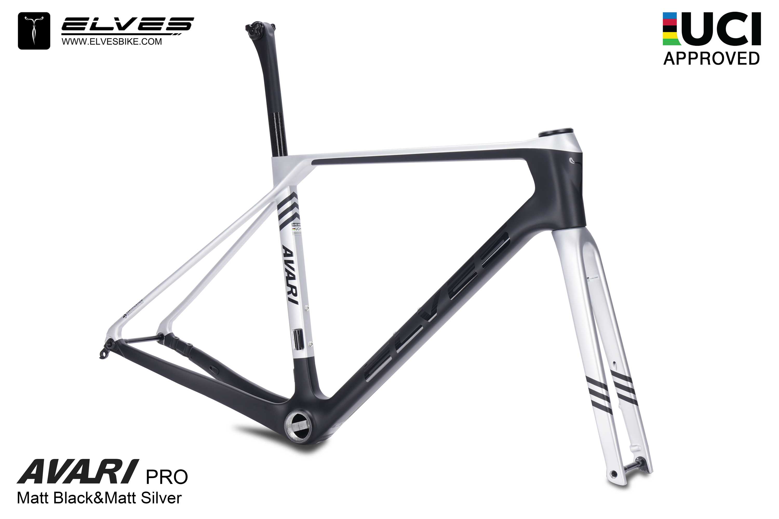 Elves Avari Pro Carbon Road Disc Frameset