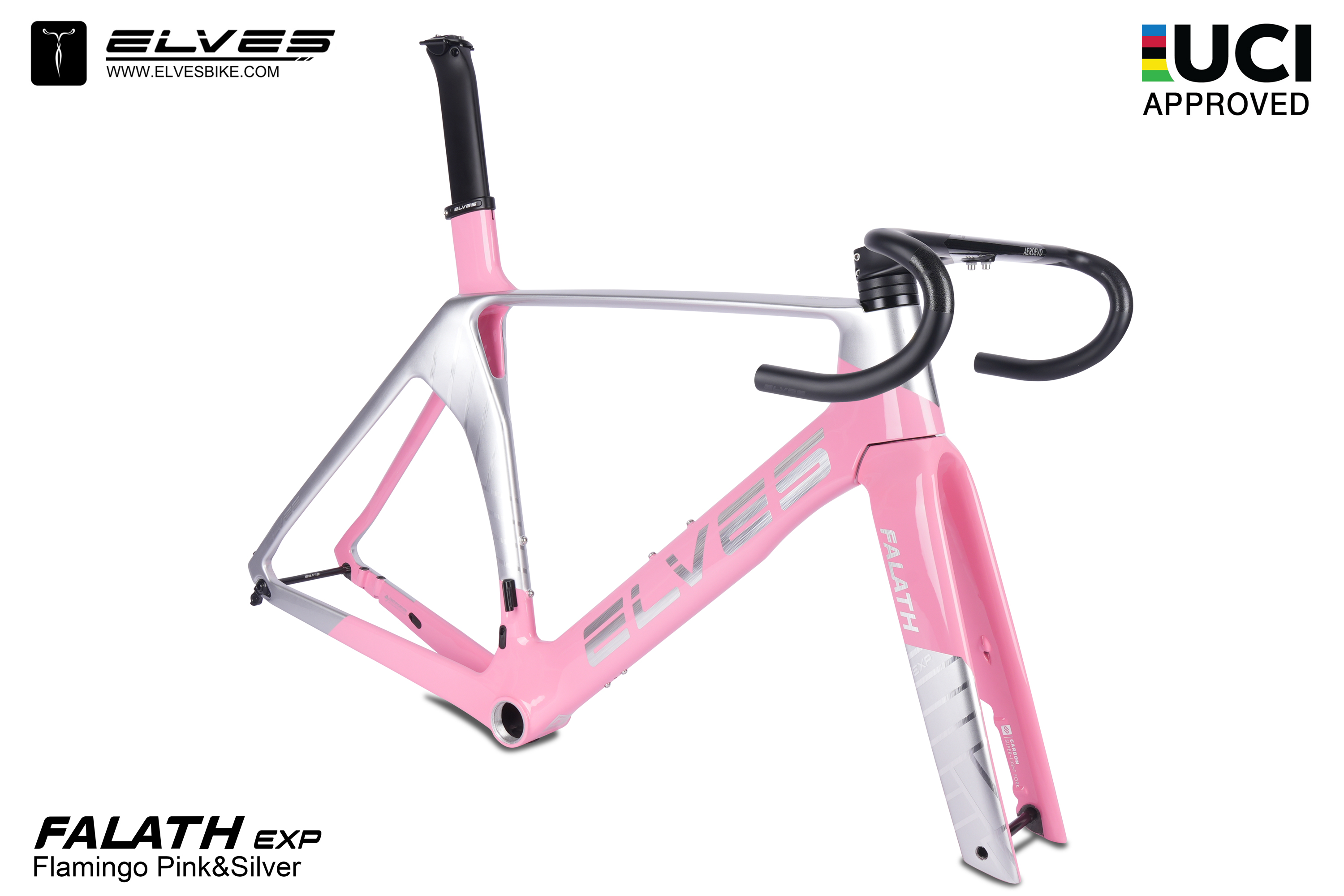 Flamingo Pink & Silver